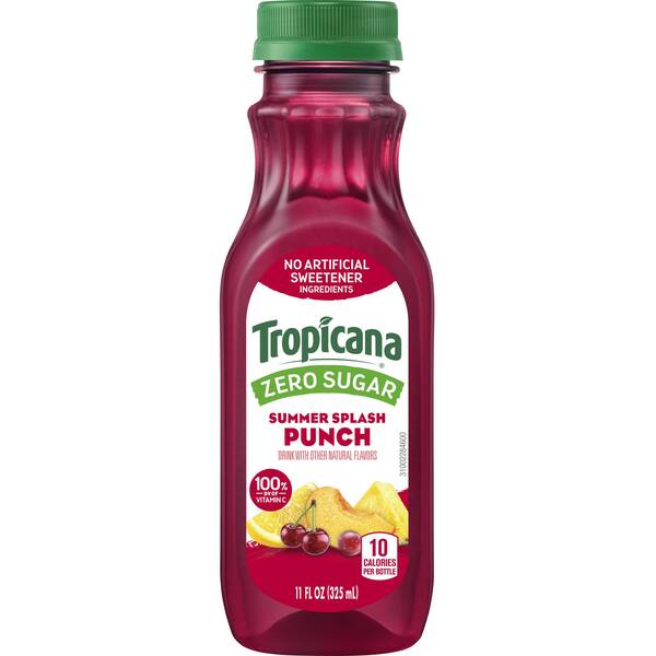 Tropicana Summer Splash Punch Zero Sugar  Image Of Tropicana Summer Splash Punch Zero Sugar  SKU: 324121