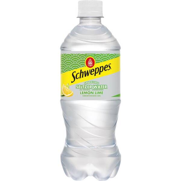Schweppes Lemon Lime Sparkling Seltzer Water Image Of Schweppes Lemon Lime Sparkling Seltzer Water SKU: 152421