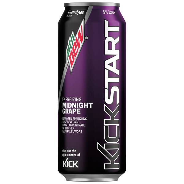 Mtn Dew Kickstart Grape Image Of Mtn Dew Kickstart Grape SKU: 154696