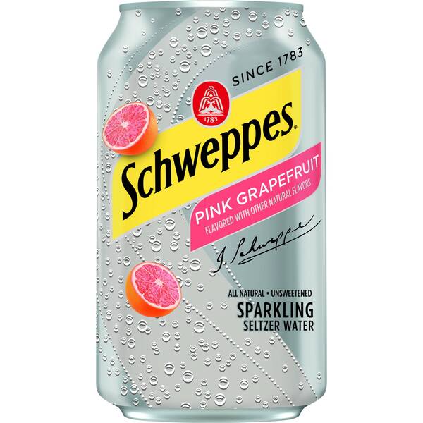 Schweppes Pink Grapefruit Sparkling (2/12 Packs) Image Of Schweppes Pink Grapefruit Sparkling (2/12 Packs) SKU: 160777