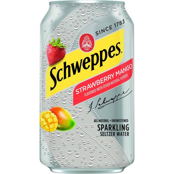 Schweppes Strawberry Mango Sparkling Image Of Schweppes Strawberry Mango Sparkling SKU: 165148