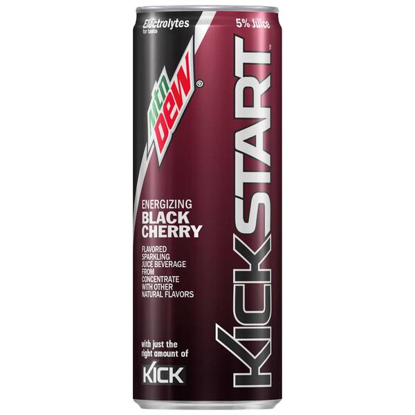 Mtn Dew Kickstart Black Cherry Image Of Mtn Dew Kickstart Black Cherry SKU: 169715
