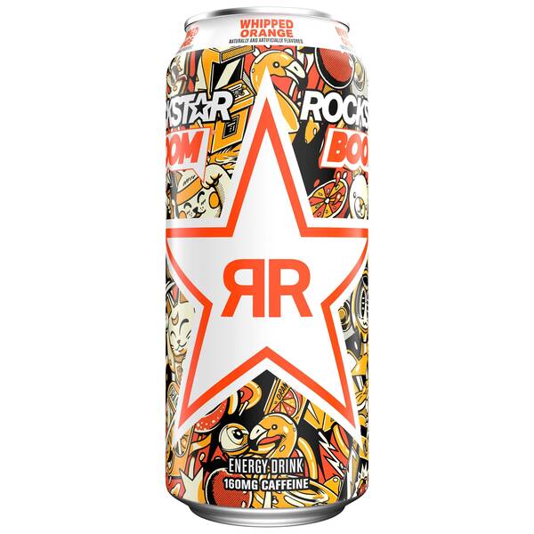 Rockstar Energy Boom Whipped Orange Image Of Rockstar Energy Boom Whipped Orange SKU: 198638