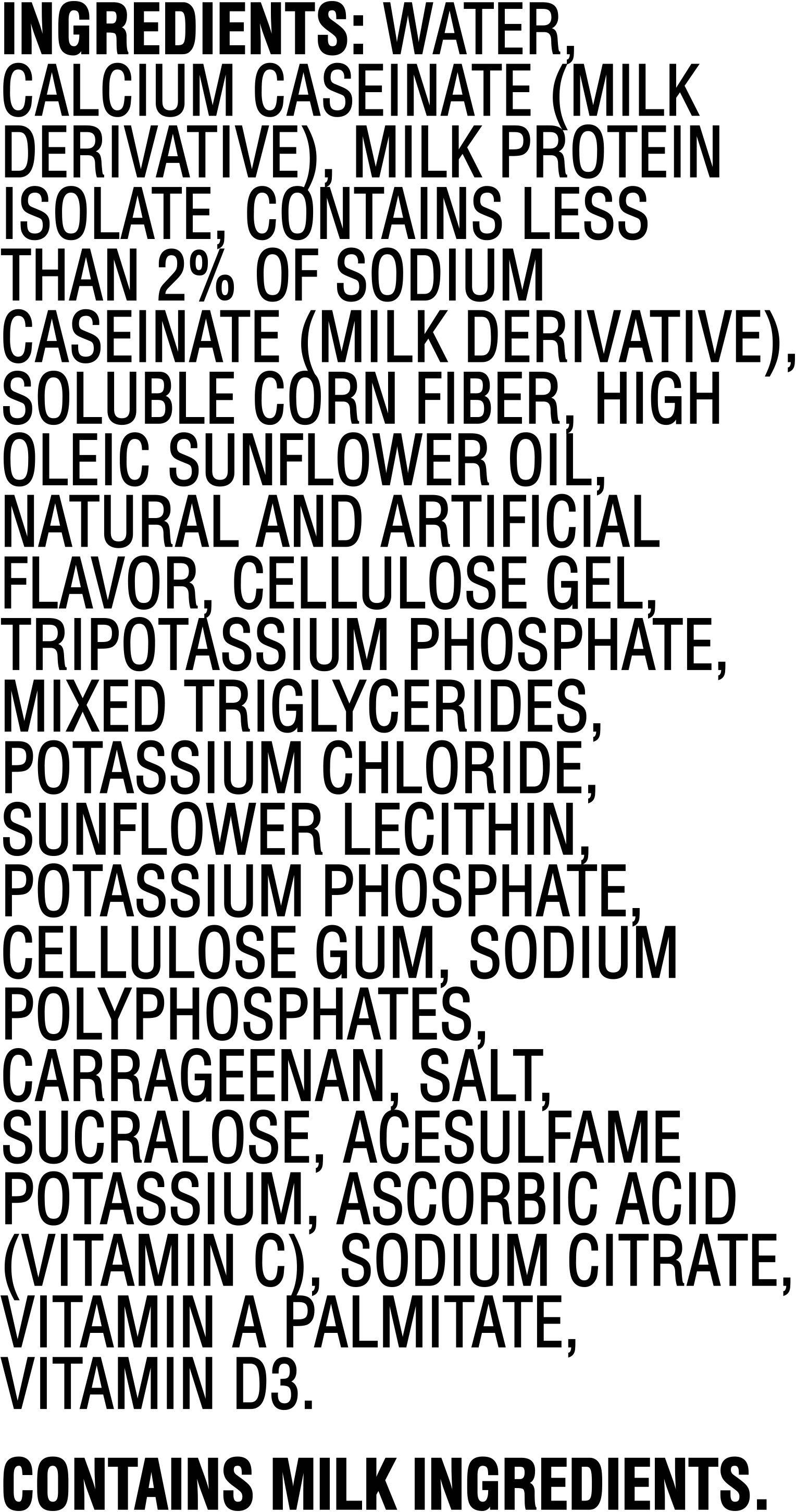 Image describing nutrition information for product Muscle Milk Cookies N Creme