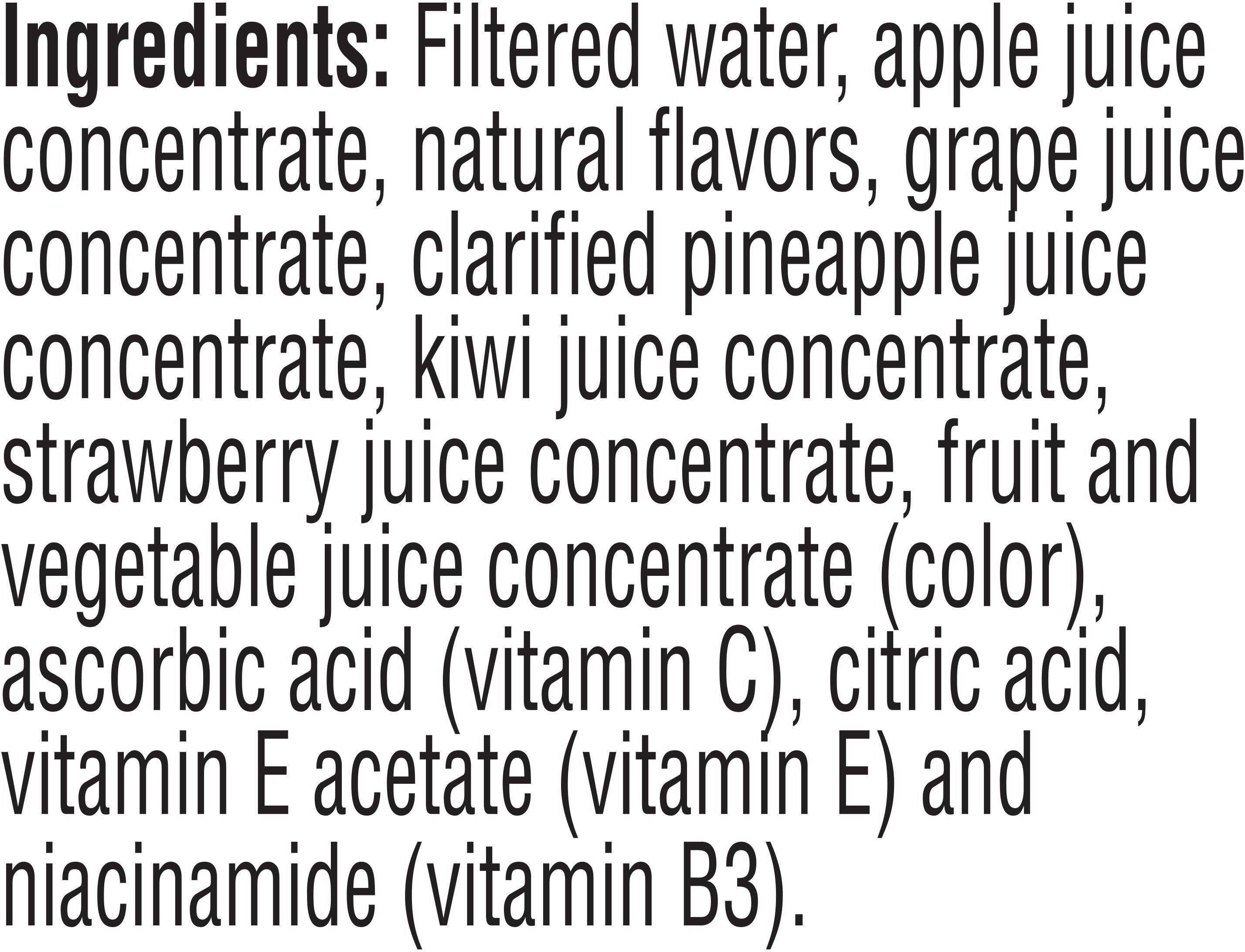 Image describing nutrition information for product Tropicana Strawberry Kiwi